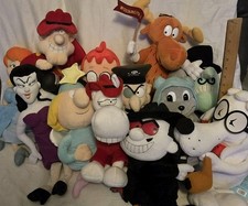 Rocky and Bullwinkle Friends Dudley Do Right Character Set of 13 CVS  12" Read