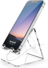 Lamicall Phone Stand Desk Acrylic Holder Clear Design