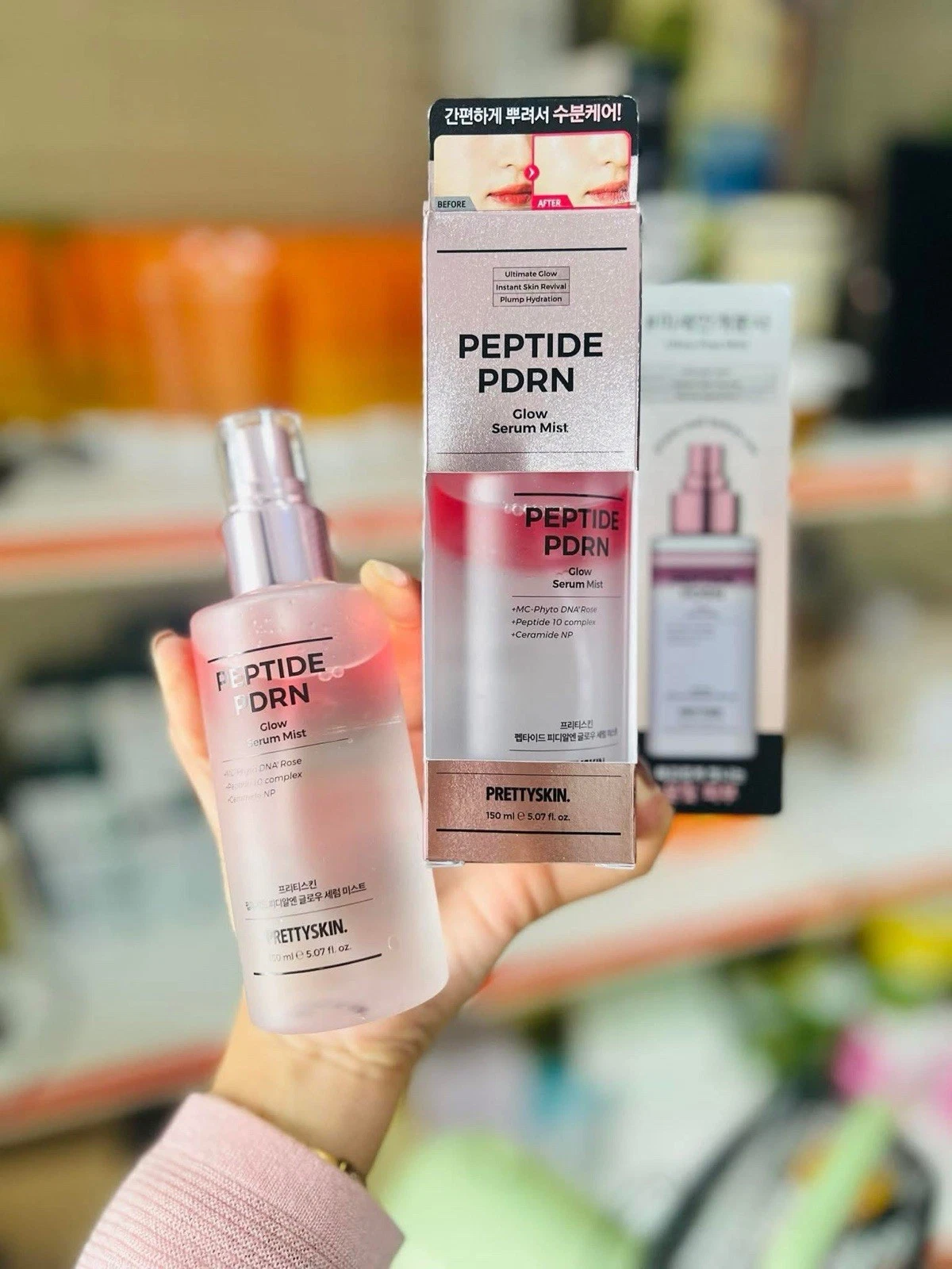 PRETTYSKIN - Peptide PDRN Glow Serum Mist - 150ml
