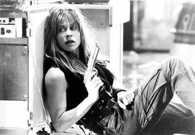 Linda Hamilton playing the iconic character of Sarah Connor 1991 Photo Collectio