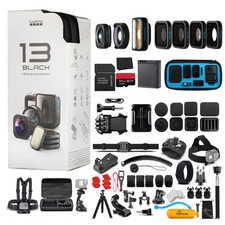 GoPro HERO13 Black with HB-Series Lens Collection - Waterproof Action Camera +