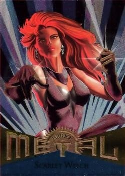 Scarlet Witch (#25) | 1995 Fleer Metal Marvel | EX