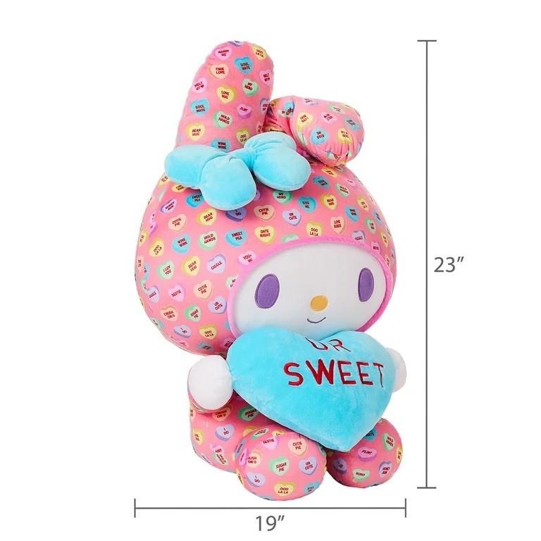 My Melody x Sweethearts XL Plush Valentines Day Sanrio 2026 NEW with Tag