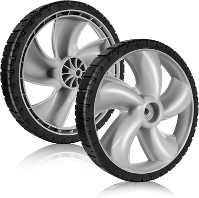 #ad 2 Pack 12 Inch Solid Lawn Mower Wheels Tires for Craftsman Troy Built MTD $35.00