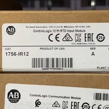 New Allen Bradley 1756-IR12 /A ControlLogix Non-Isolated RTD Input 1756IR12 AB