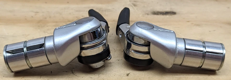 Shimano Dura Ace SL-BS78 2/3 X10-speed road bike bar end shifters TT tri - Image 4 of 4