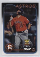 2024 Topps Series 1 Yainer Diaz Yainer Díaz #77 0e3x