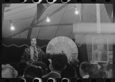 Donaldsonville Louisiana 1938 Fortune Teller Mind Reader Sideshow State Fair