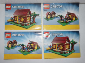 Lot of Lego Creator Manuals 31102 31163 31146 31134 31113 7292 7345 5766
