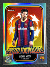 2020-21 Topps Finest Lionel Messi Prized Footballers Refractor