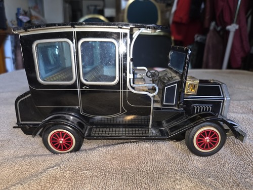 Vintage apanese Tin Litho • Battery Operated • Limosine Tiwn Car Great Condition - Picture 5 of 9