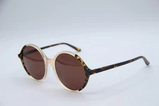 NEW INFACE IF9846 COL. 1514 BEIGE HAVANA AUTHENTIC FRAMES SUNGLASSES 56-19