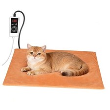 Pet Heating Pad, Electric Heating Pad for Dogs and Cats with Timer, 6 Level