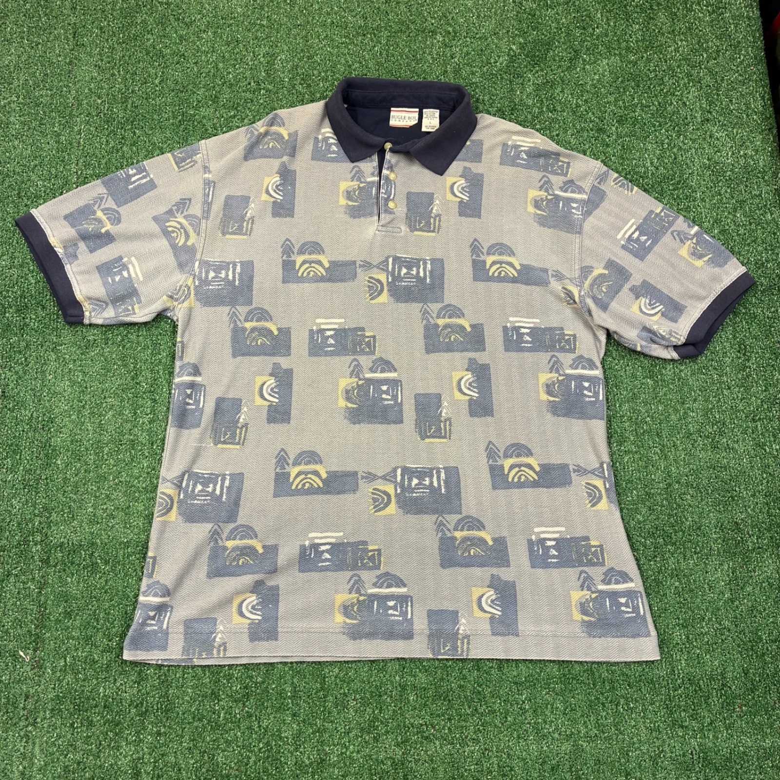 Vintage 90s Bugle Boy Polo Shirt