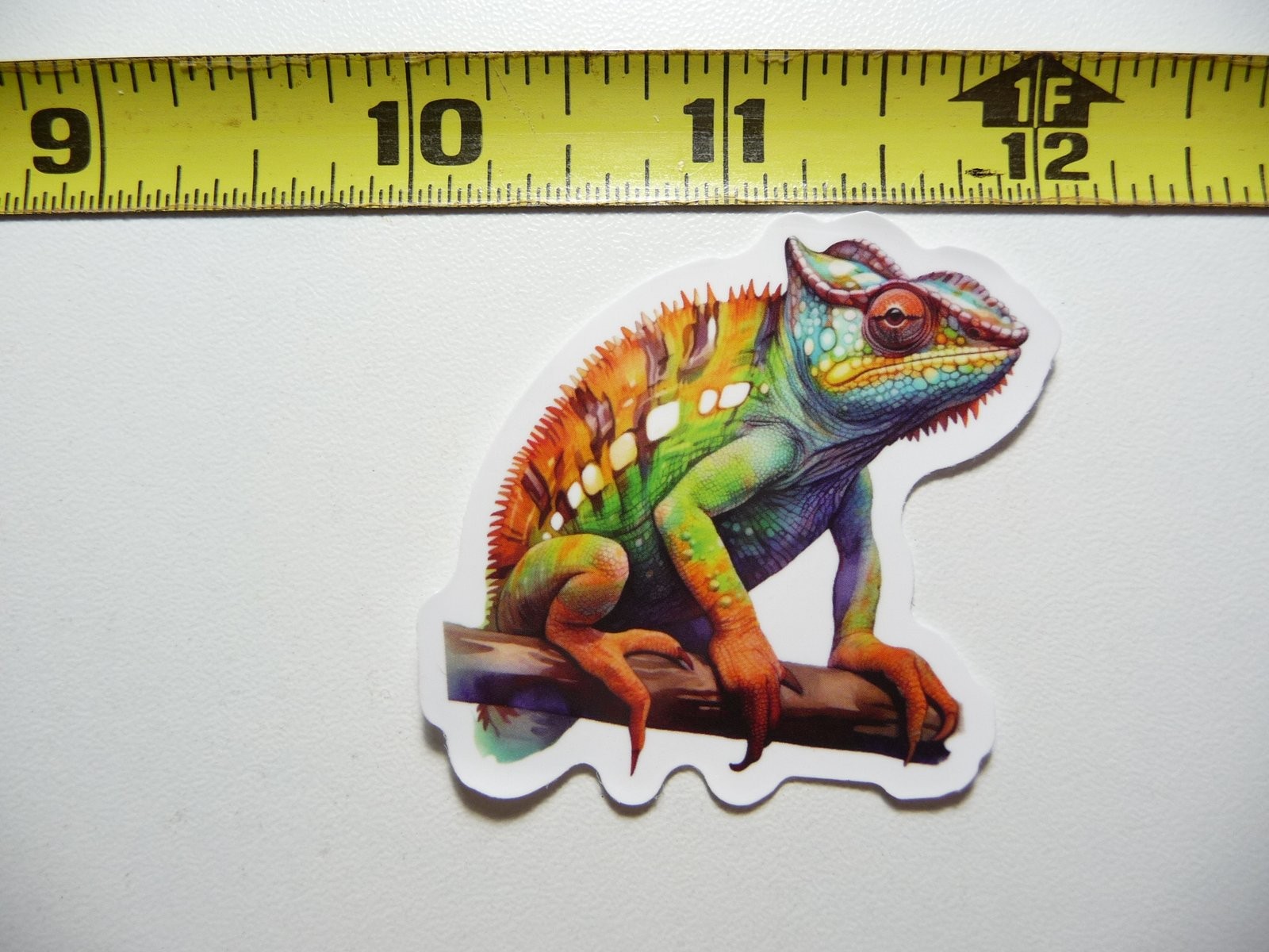 COLORFUL CHAMELEON STICKER DECAL WILDLIFE PRESERVE NATURE ANIMAL