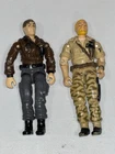 Vintage 1980s Hasbro GI Joe Action Figures Set of 2 Names Unknown