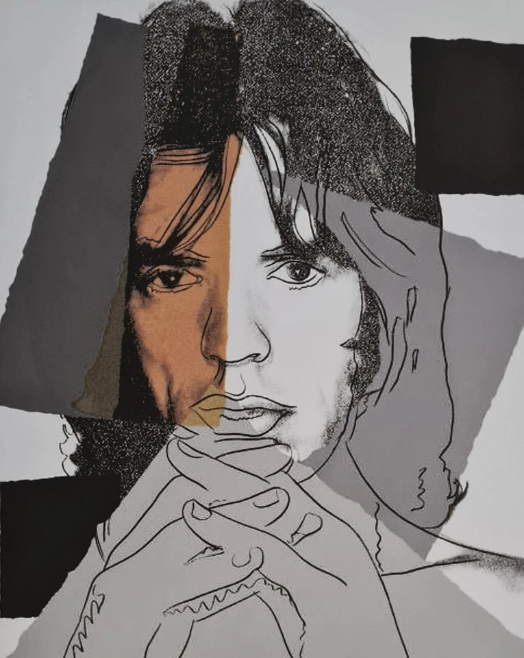 ANDY WARHOL * Mick Jagger *57 x 38*signed lithograph*Kunstdruck*limited # xx/100 - Bild 2 von 4