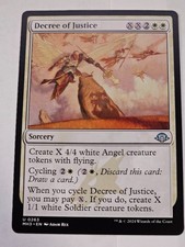 MTG - Decree of Justice  - Modern Horizons 3