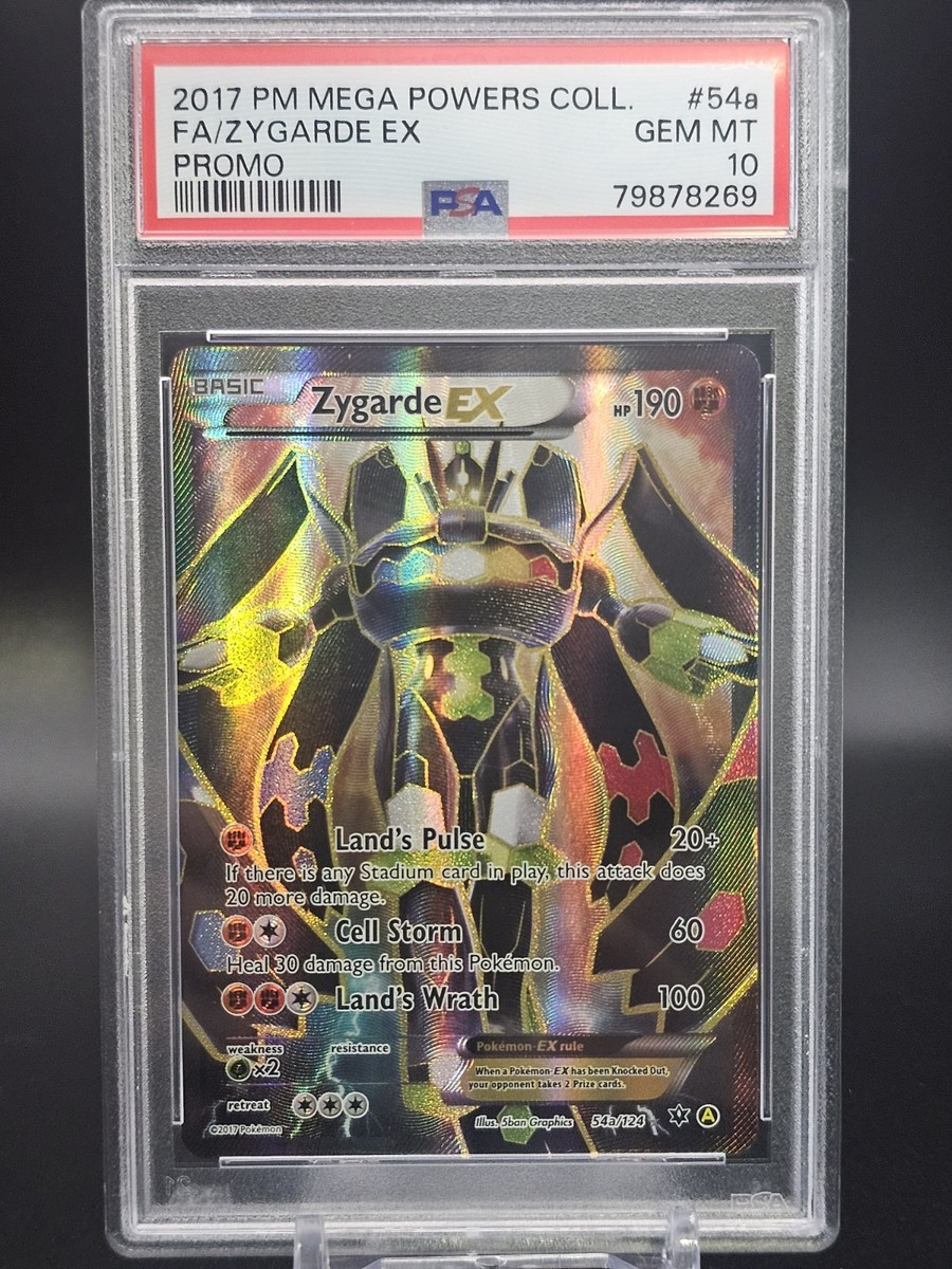 Zygarde EX 054A/124 Alternate Art Holo PSA 10 Pokemon PROMO PSA 10
