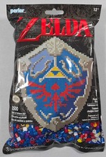 The Legend Of Zelda Perler Fused Bead Kit w/ Pegboards NEW 3500 Pcs