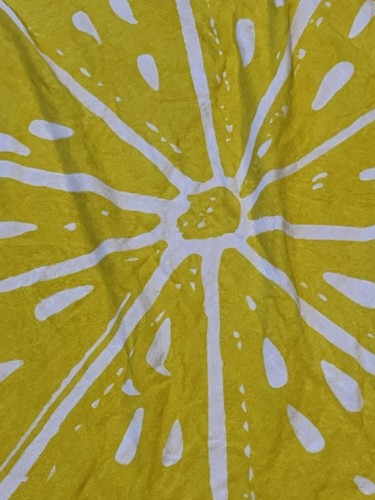 Zitrone Keil Rund Strand Camping Picknick Überwurf Decke Handtuch - Bild 2 von 5
