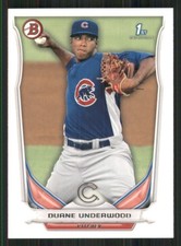 2014 Bowman Prospects #BP64 Duane Underwood Chicago Cubs 37794