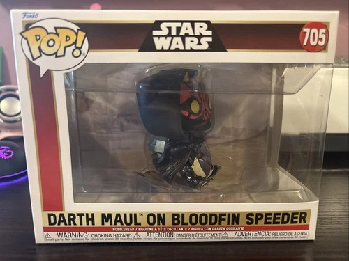 Funko Pop! Star Wars Darth Maul On Bloodfin Speeder Figure #705