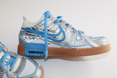 Nike Off-White x Air Rubber Dunk University Blue Size 8