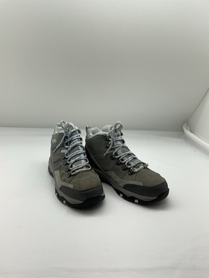 Skechers Hiking Boots Trego Rocky Mountain Gray Women Sz 7