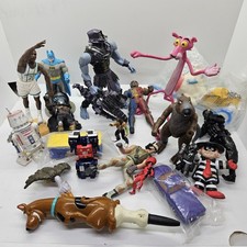 Vintage 1980s 90s 00s Assorted Miscellaneous Action Figure Toys Toy Lot 21