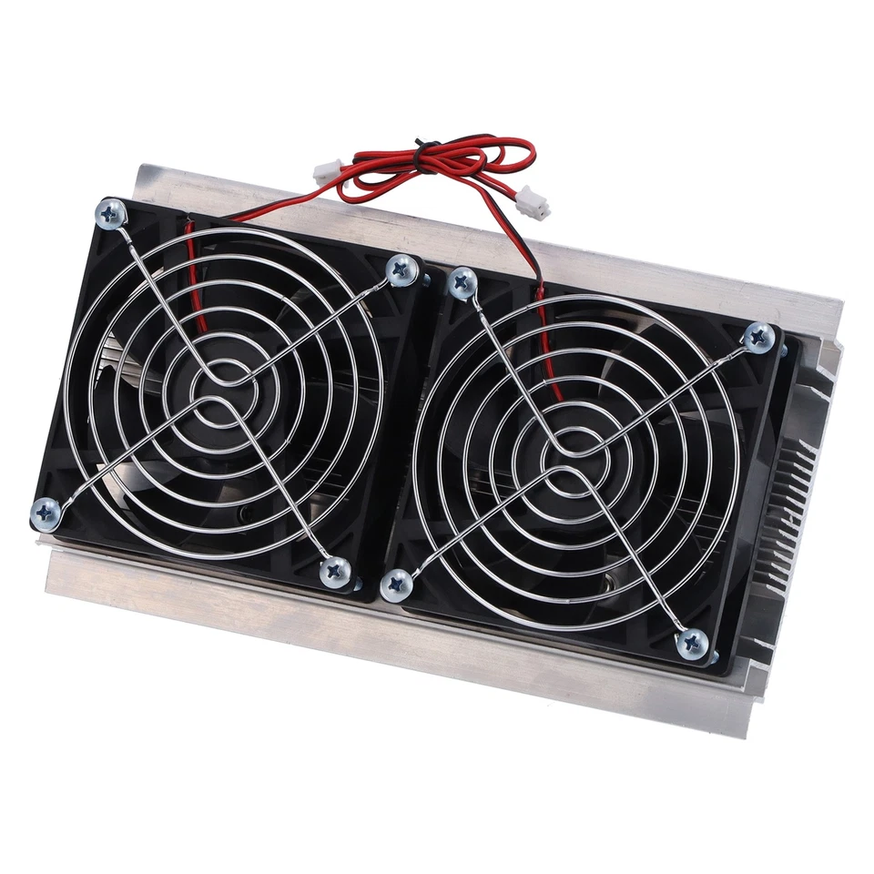 Radiator Cooling Fan System Equipment Electronic Dual Cooler 120W 12V 10A BYS45☚ - Image 3 of 4