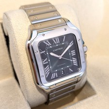 Cartier WSSA0062 Santos De Cartier Large Green 39.8mm 2024 Box & Papers 4