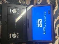 Proscan Elite 13.3" Portable CD/DVD Player SD card slot PDVD1332