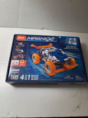 Mega Construx Magnext 4 in 1 Mag Racers Building Set