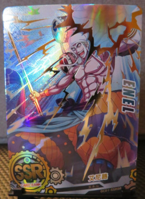 Enel One Piece SSR Super Rare Holo Foil Card NM CCG Card of God
