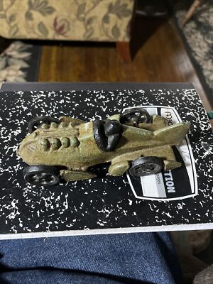 Antique Hubley Cast Iron Race Car 7 inch JM210 | eBay