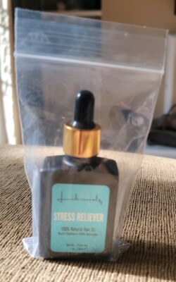 LIKWID RX - Stress Reliever 100% Natural Hair Oil 1 Oz/ 30ml  New - MSRP $75