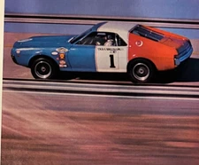 1968 American Motors AMX  Breedlove Champion  Plugs*Original*AMC car ad c