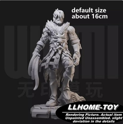 Game Simon Belmont Vampire Hunter Resin 3D Print GK Figure DIY Model
