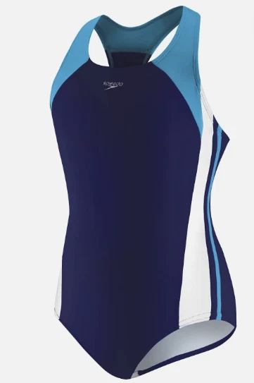 NUEVO Traje de baño Speedo para niña One Piece Infinity Splice [TALLA 7, 8, 10, 12, 14, 16] Foto 3 de 4