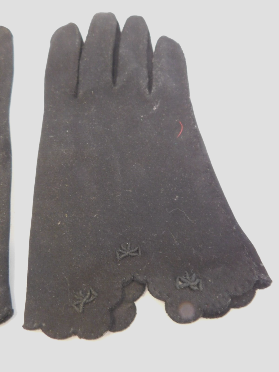 black cotton dress gloves Cotton Gloves