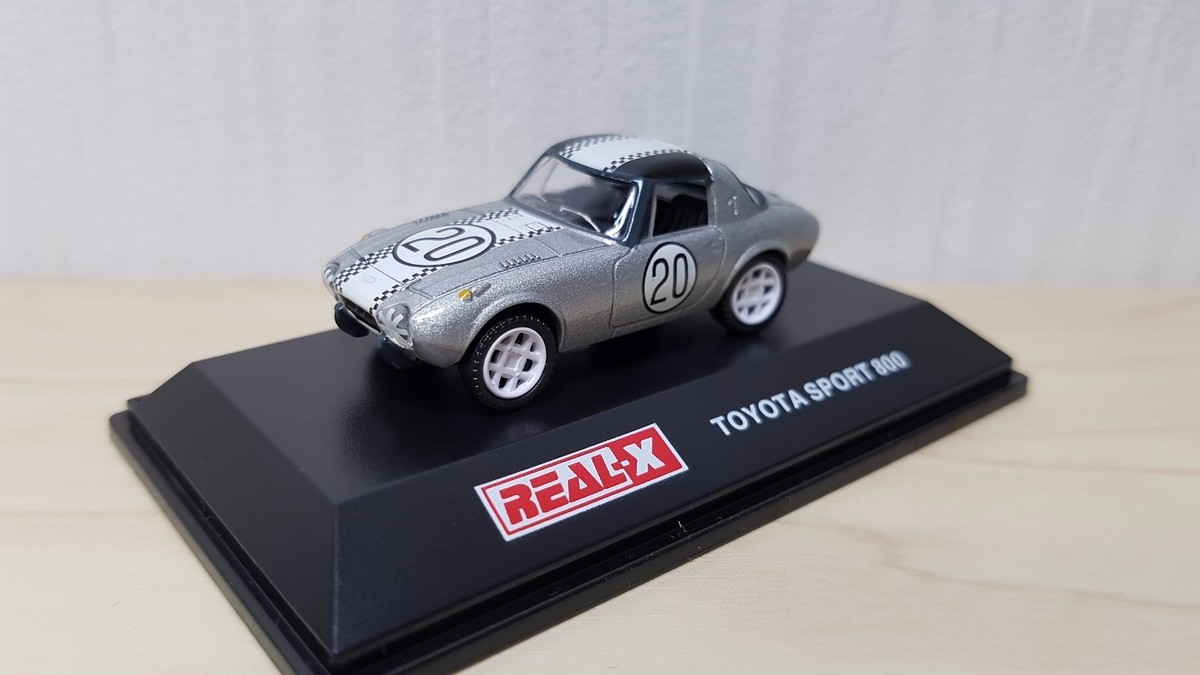 トヨタスポーツ800&2000GTグッズ 1/72 Real-X Toyota Sport 800 Racing #20 diecast car model | eBay