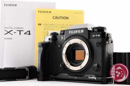 [ 3150 clichés TOP MINT avec support de sangle ] Fujifilm Fuji X-T4 XT4 Noir ...