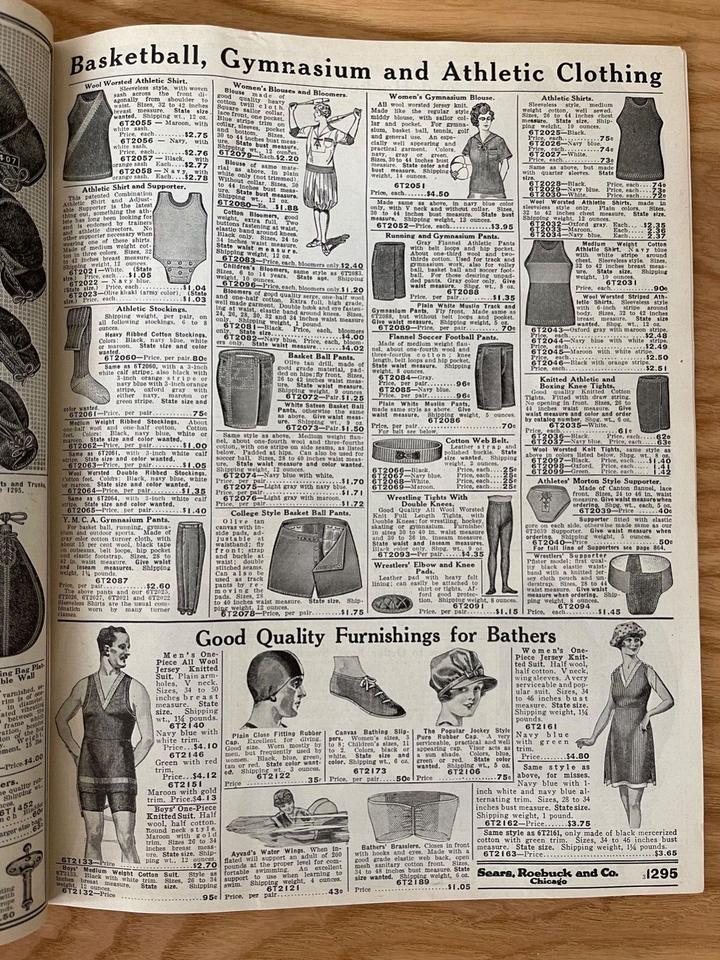 Antique RARE SEARS ROEBUCK 1919 Sporting Goods Catalogue in great cond