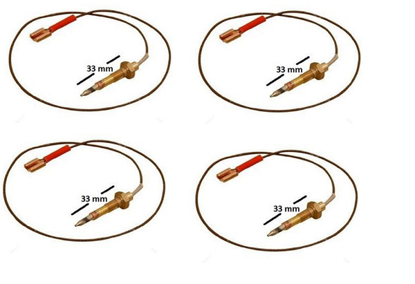 4 StÜCk KÜCHEN-THERMOELEMENT Hotpoint Ariston Indesit Kochfeld C00052986-image