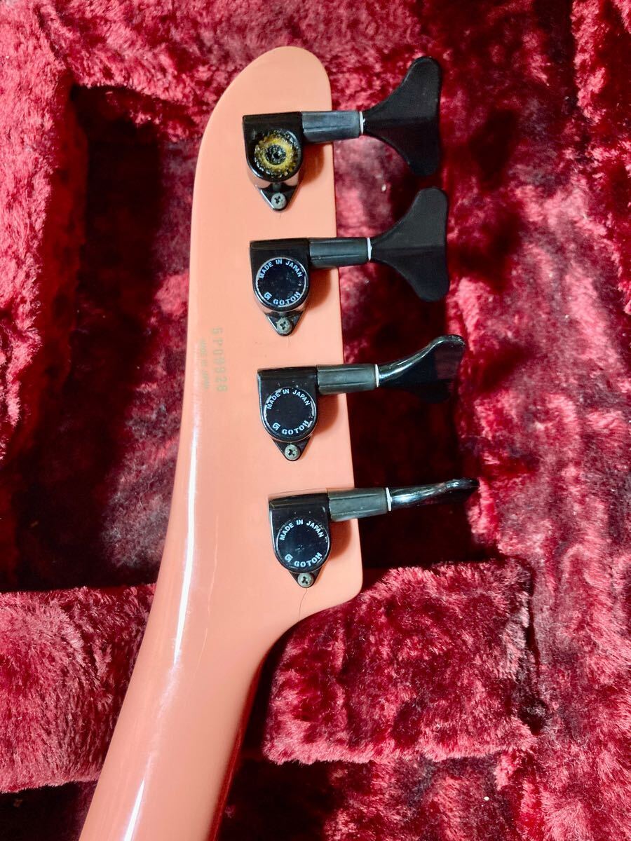 Electric Bass Guitar Yamaha MB-III R Motion B Pink Made in