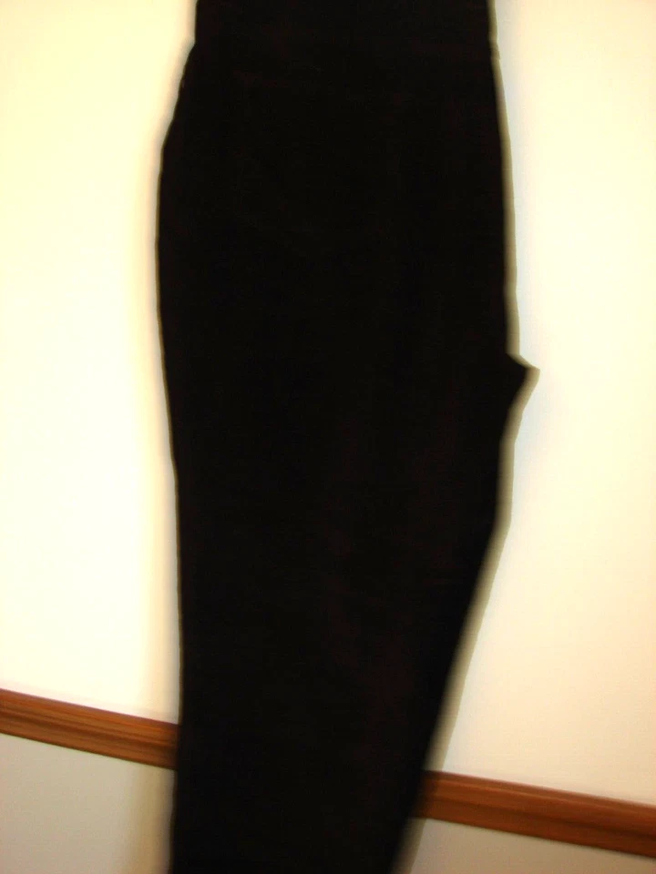 Pantalones de mezclilla (R)ELATIVITY para mujer talla 16 P marrón pana mezcla de algodón Foto 3 de 4