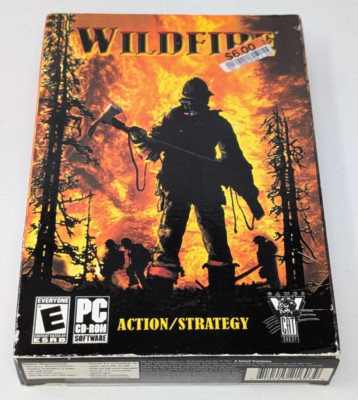 Wildfire PC Game Cat Daddy Games 2004 Firefighting Firefighter NEW SEALED BOX