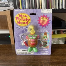 Basic Fun MRS. POTATO HEAD Miniature Toy w/Keychain #362-0 NIB 1998 NOC