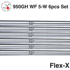 Nippon Shaft Golf N.S.Pro 950GH WF Steel Iron Shafts #5-#W 6pcs Set Flex X Men